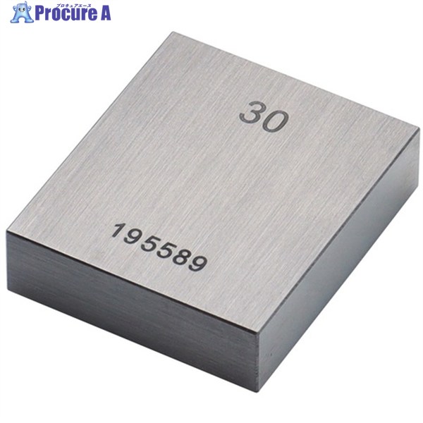 SK 鋼ブロックゲージ 1級相当品 30.00mm GB1-3000 1個 ▼833-8082