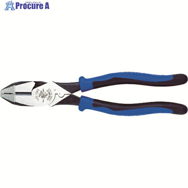 KLEIN 圧着ペンチ 偏芯タイプ コンフォートハンドル 250mm J20009NECR 1丁 ▼114-2883