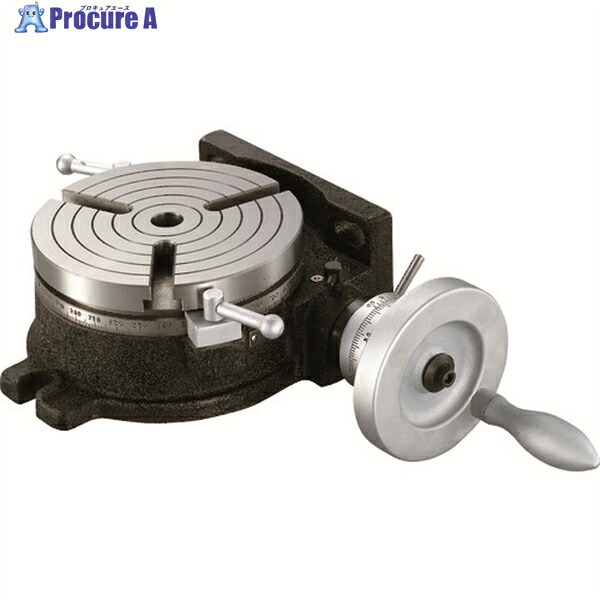 TRUSCO ロータリーテーブル外径152mm HV-6 1台 ▼122-8161