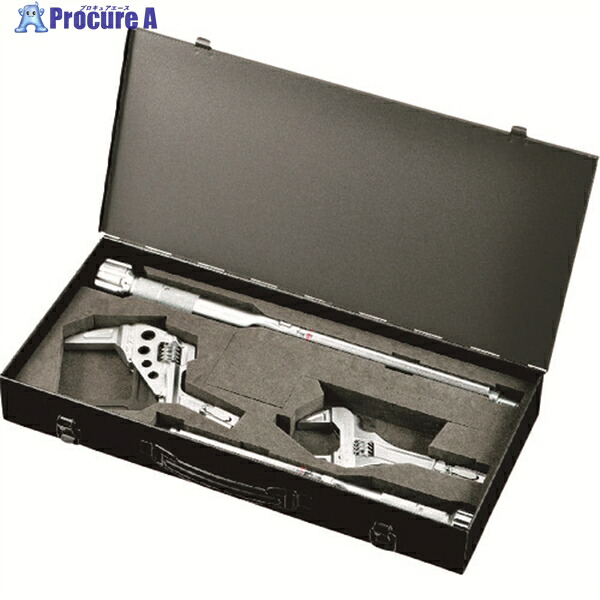 TOP 配管工事あと継ぎ用モンキ形/TMW形トルクレンチセット HYTMW-1020NT 1S ▼166-2635