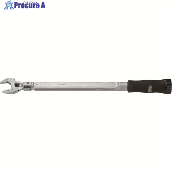 TOP ヘッド反転式モンキ形グリップ付トルクレンチ 調整範囲40～200N・m HY-200NTG 1本 ▼168-0254