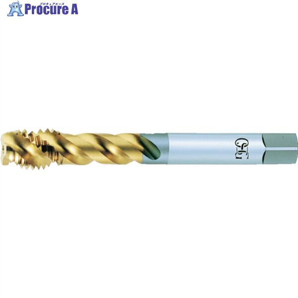 OSG TiNコーティング高速シンクロスパイラルタップ(メートルねじ用) M12 ピッチ1.5mm 20842 HS-SFT-STD-M12X1.5(20842) 1本 ■▼201-4866 【送料都度見積】 ●YA513