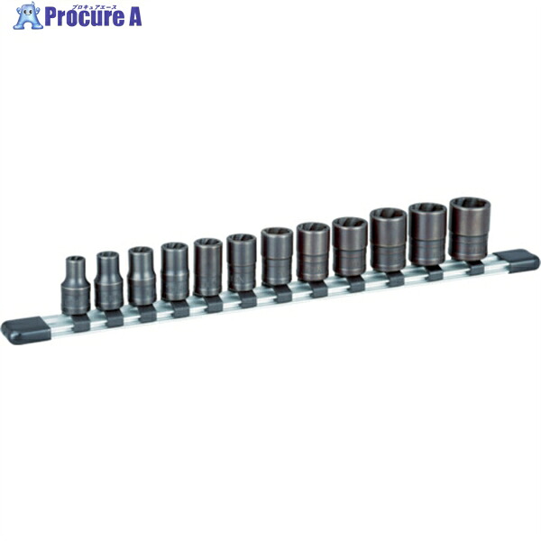 TONE 竜巻きソケット仕掛ける(保持者付) 12pcs HTR312 1S ▼310-9798  ●YA513