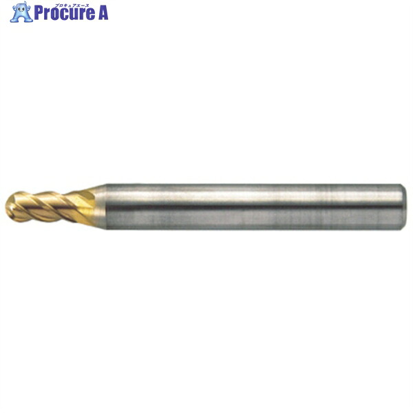 ユニオンツール 超硬エンドミル ボール R5×刃長15 HFB4100-1500S (226-6003) 1本 ▼338-1684