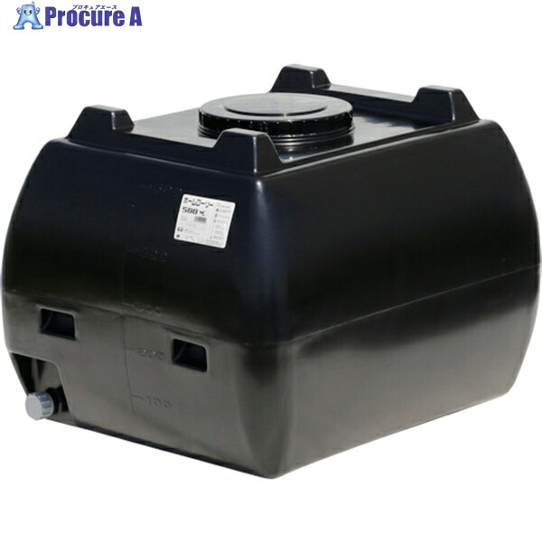 SUIKO ホームローリータンク500 黒 HLT-500(BK) 1個 ◇▼456-8796
