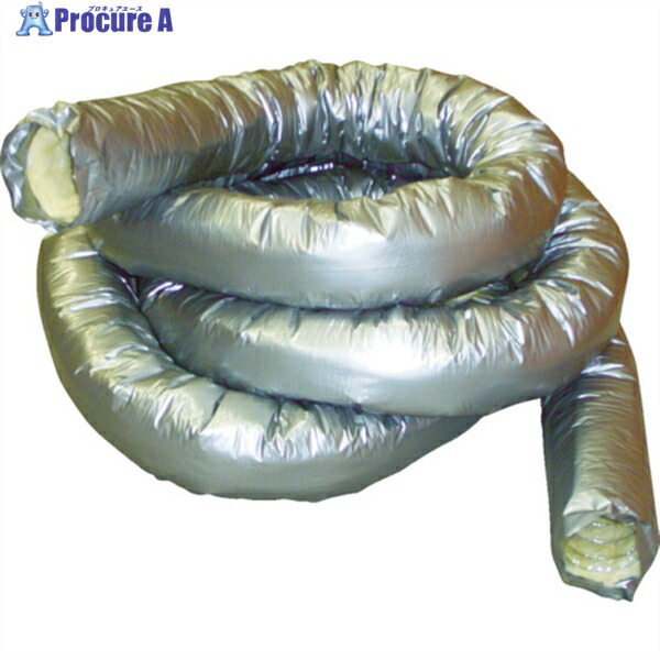 フジモリ 保温付フレキシブルダクト フジレックスIP(両側端末未処理品) 150φ×10m IPM-10-150 1本 ▼481-6552