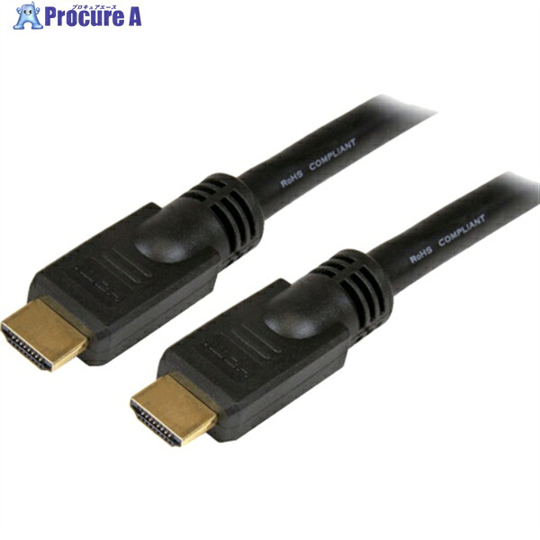 StarTech HDMI 1.4有線テレビ/10m/4K30サイクル/ハイスピード/牡・牡/BK HDMM10M 1本 ▼492-8236