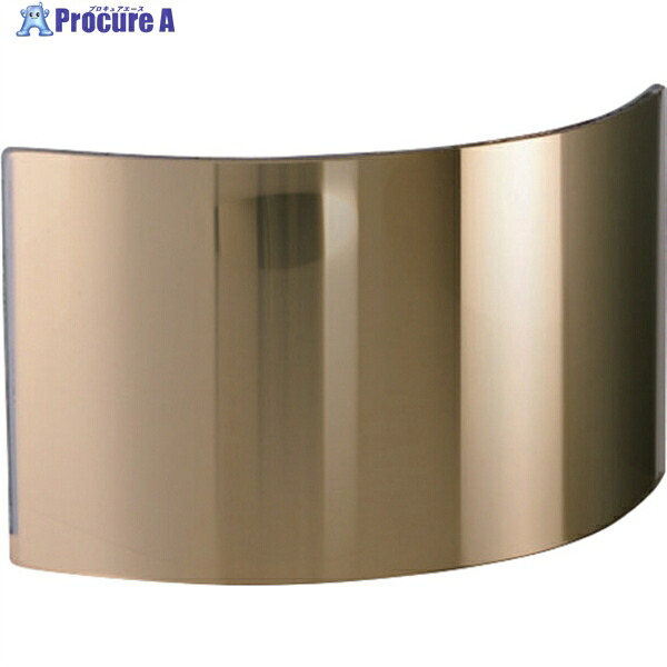 JUTEC 耐熱保護服 フード フリーサイズ用 ガラスバイザー ゴールド 150mm×250mm HWS1525G 1個 ▼694-6417