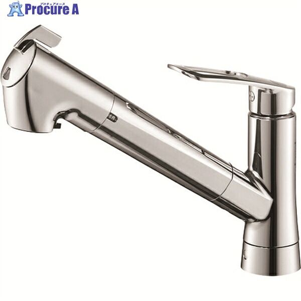 SANEI シングル浄水器付ワンホールスプレー混合栓 K87128ETJK-13 1台 ▼167-8553 17,007円