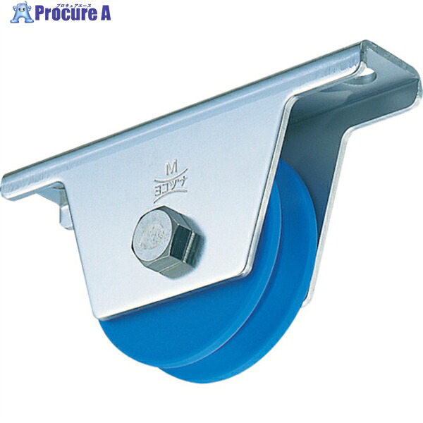 ヨコヅナ MC防音重量戸車 100mm V JMS-1005 1個 ▼382-4276