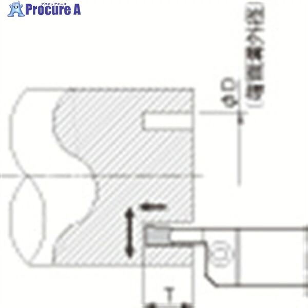 京セラ 多役立つこと・端面溝入れ産業用ホルダ KFMS-8 KFMSR2525M105160-8 1個 ▼549-6951  ●MA515