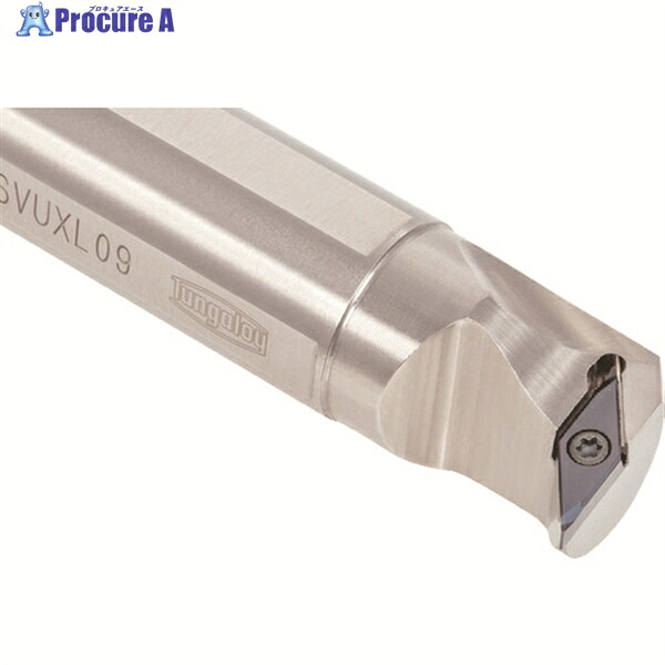 タンガロイ ミニ・フォース・ターン 小型旋盤用バイト JS-SVUXL JS20G-SVUXL09 1個 ▼712-9980 ●MA515