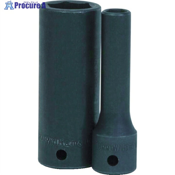 WILLIAMS インパクト用ソケット 1/2 6角タイプ 対辺寸法34mm JHW14M-634 1個 ▼757-4371 13,141円