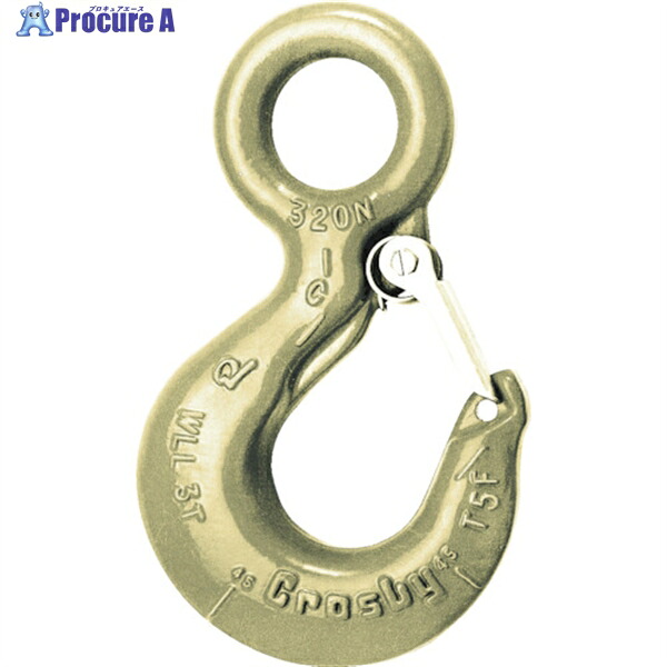 Crosby アイフック 基本使用荷重1.6t L-320AN-1.6 1個 ▼115-1478 ｜プロキュアエース