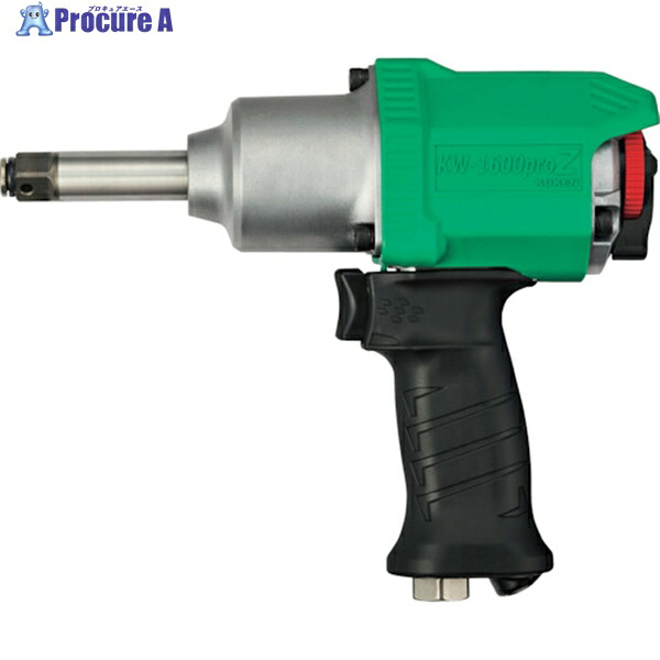 空研 1/2inSQ2inロング超軽さN型中型エアインパクトレンチ(12.7角) KW-1600proZ-2 KW-1600PROZ-2 1台 ▼261-3995