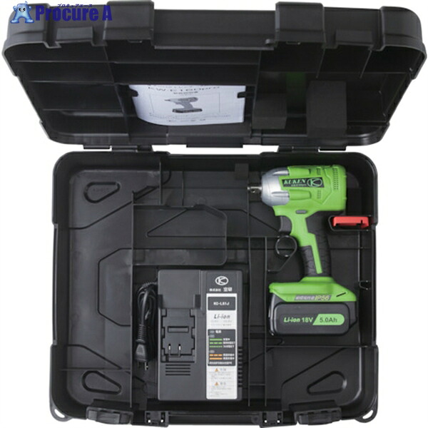 空研 充電式インパクトレンチ KW-E160pro(ケース付き) KW-E160PROS1 1台 ▼307-5394