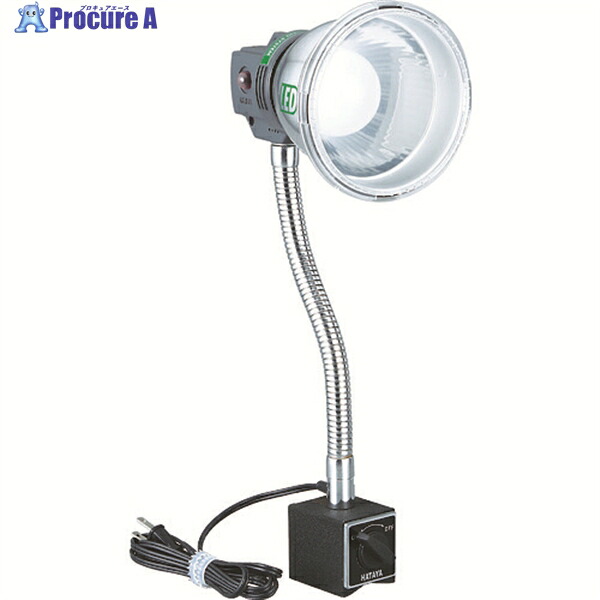 ハタヤ LEDマグスタンド 6WLED 電話線1.6m 磁石付 LM-6M 1台 ▼390-9620