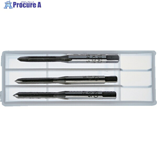 TRUSCO ハンドタップ 左ねじ用 M16×2.0 セット (SKS) LT-HT16X2.0-S 1S ▼401-8900