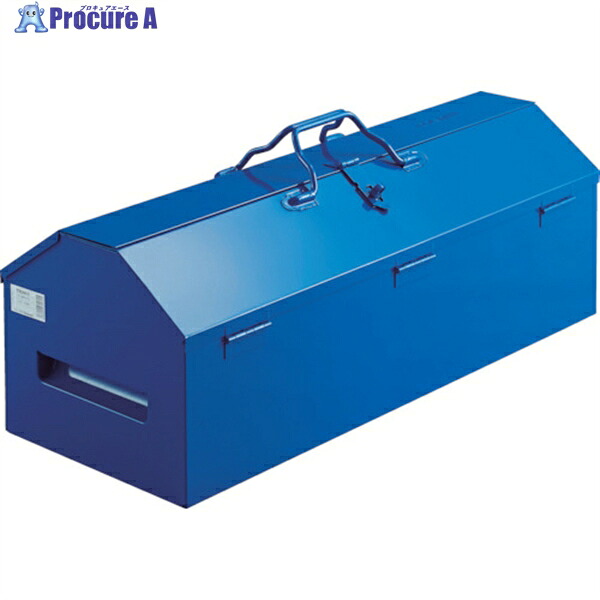 TRUSCO ジャンボ工具箱 600X280X326 ブルー LG-600-A 1個 ▼482-0347