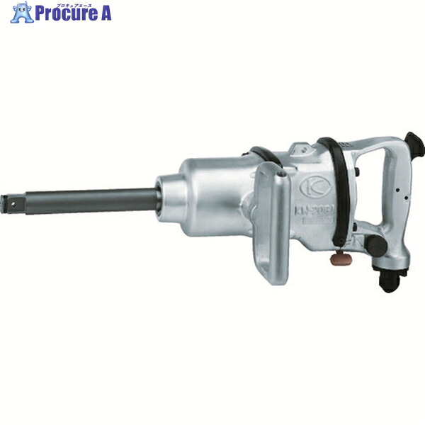 空研 3/4inSQ6inロング中型エアインパクトレンチ(19粍角) KW-20GI-6 KW-20GI-6 1台 ▼556-7581