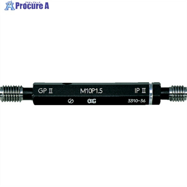 OSG ねじプラグゲージ メートル(M)ねじ 30401 LG-GPWP-M3.5X0.35(30401) 1本 ■▼808-1760 【送料都度見積】 ●YA513