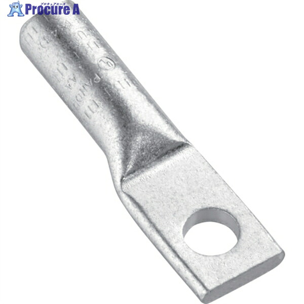 PANDUIT 【売切廃番】一つ穴アルミ端子 AWG4 (10本入) LAA4-14-X 1箱 ▼827-8758