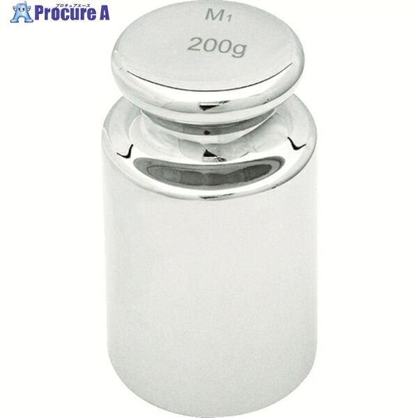 TRUSCO OIML型 円筒分銅M1級 200g MLCM-200G 1個 ▼116-4110 ｜プロキュアエース