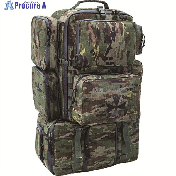ELITEBAGS 【売切廃番】 うしろ側風呂敷き包み MOCHILA SVA フォレストカモフラージュ MB10-095 1個 ▼207-4632