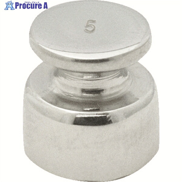 TRUSCO OIML 円筒分銅 F1級 5g MLCF1-5G 1個 ▼207-6117