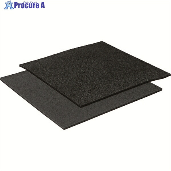 イノアック 発泡ウレタン 耐薬品性ろ過シート粗さ小 10×1000×1000 MF20-10 1枚 ◇▼219-2217