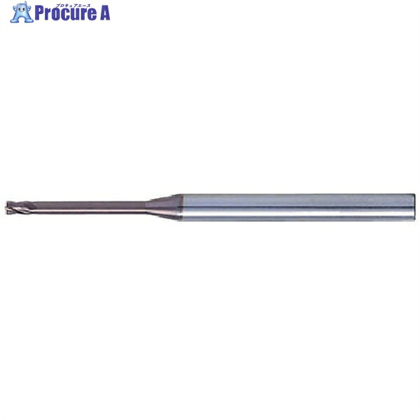 NS 超硬スクエアエンドミル 無限コーティング ロングネックエンドミル MHR430 Φ8×30 MHR430 8X30 (08-00210-08030) 1本 ▼425-7243
