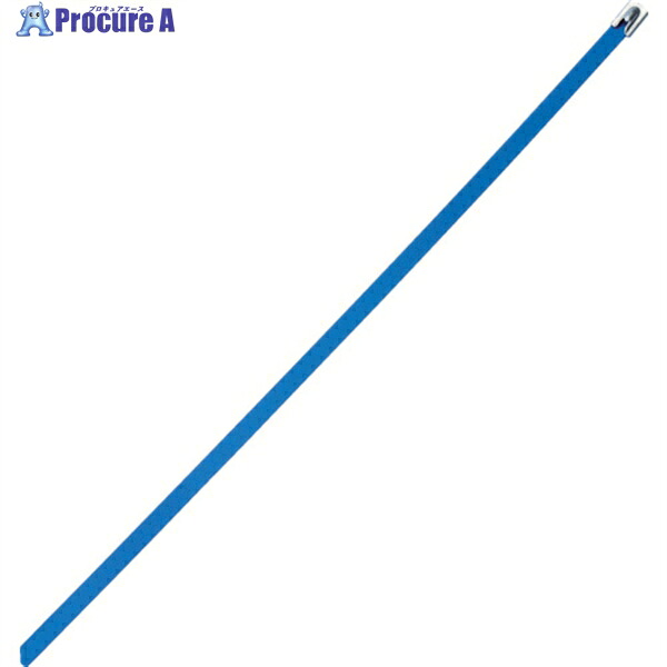 PANDUIT 【売切廃番】MLT印字機 フルコーティングステンレススチールバンド SUS316 青 幅8.1粍 長さ521粍 50本入り口・入口 MLTFC6H-LP316BU MLTFC6H-LP316BU 1袋 ▼477-4906