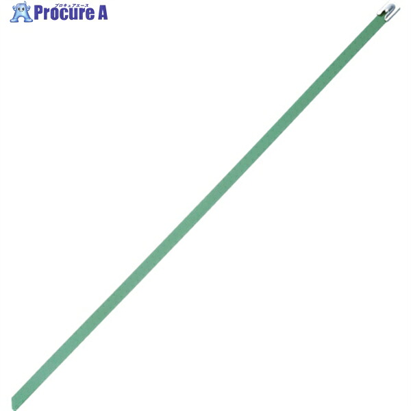 PANDUIT 【売切廃番】MLT印字機 フルコーティングステンレススチールバンド SUS316 緑 幅8.1粍 長さ521粍 50本入り口・入口 MLTFC6H-LP316GR MLTFC6H-LP316GR 1袋 ▼477-4914