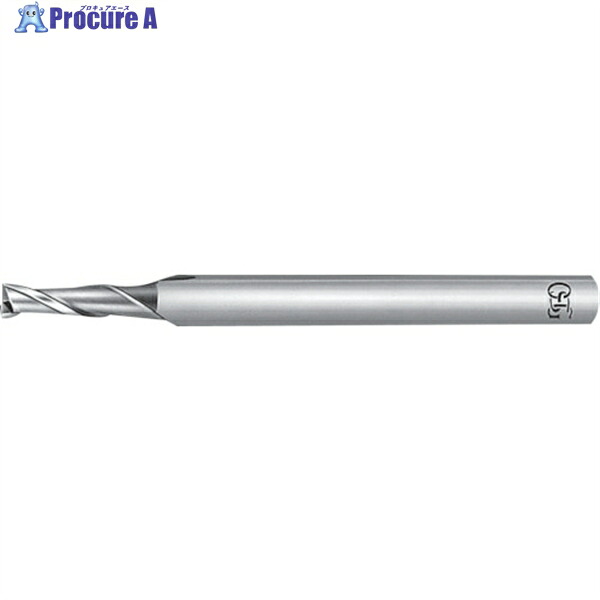 OSG 超硬スクエアエンドミル 2刃ミニチュアショート 刃径0.3mm 刃長0.8mm 84603 MG-EDS-3-0.3(84603) 1本 ▼633-3168 ●YA513
