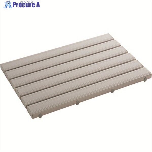 テラモト 抗菌安全スノコ(完成品)600×900mm 灰 MR-093-341-6 1枚 ▼114-1348