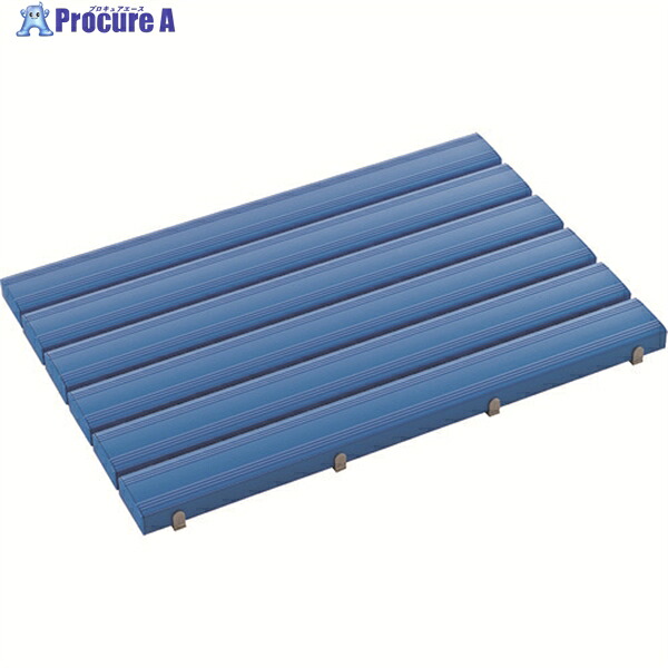 テラモト 抗菌安全スノコ(お客様組立品)600&times;900mm 青 MR-093-241-3 1枚 ▼120-0624 ｜プロキュアエース