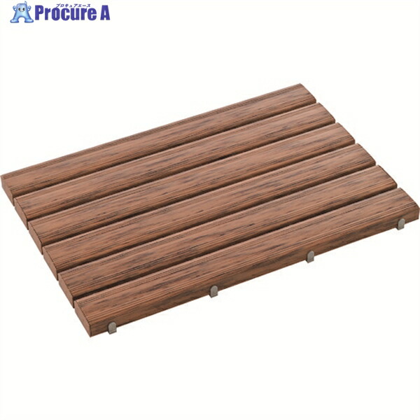 テラモト 抗菌安全スノコ(お客様組立品)600×900mm 木調 MR-093-241-9 1枚 ▼120-3677