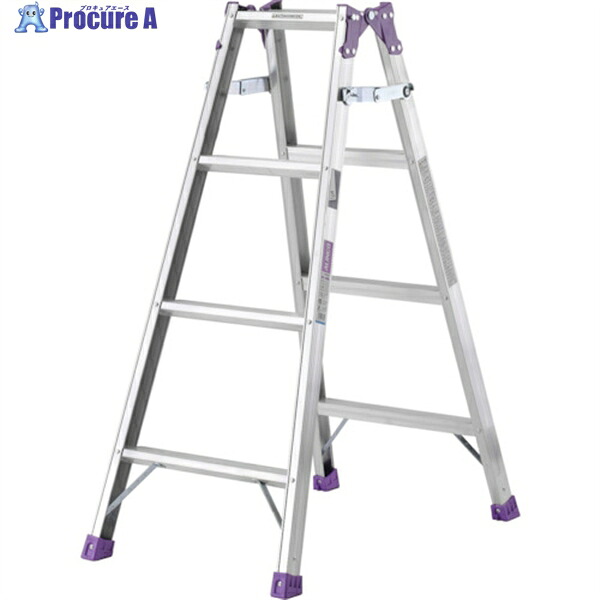 アルインコ 兼用脚立 1.11m 最高限度当てはめる質量100kg MR120W 1台 ◇▼468-8011 ※人間宅様送ること不可