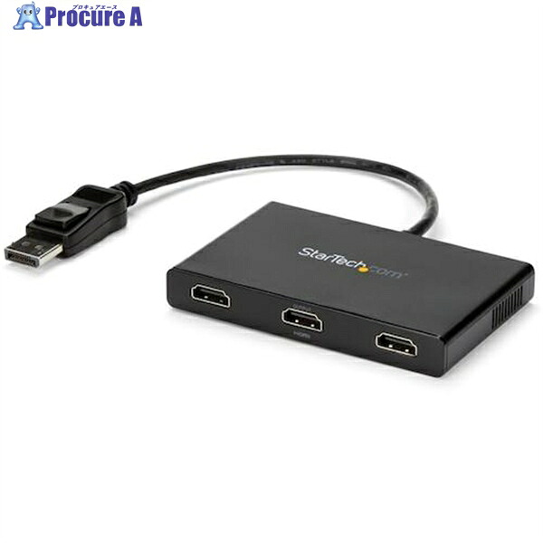 StarTech MSTハブ/DP 1.2 - 3x HDMI/トリプル1080p/Windowsのみ対応 MSTDP123HD 1箱 ▼492-9786 ｜プロキュアエース 16,692円