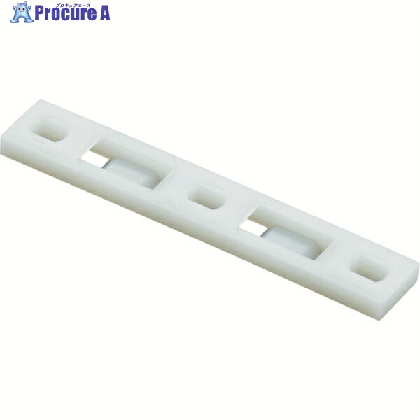 PANDUIT 固定具 マルチタイプレート(100個入)横76.2 固定M3ねじ MTP2S-E6-C 1袋 ▼497-3771 ｜プロキュアエース