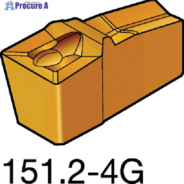 SANDVIK T-Max Q-カット 突切り・溝入れチップ(310) 1125 N151.2-600-50-4G 1125 (310) 10個 ▼609-8983 ●KO521