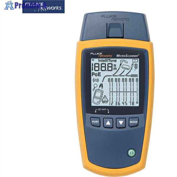 FLUKE NET MICROSCANNER2 ケーブルビューワー MS2-100 1台 ▼676-4909 ｜プロキュアエース