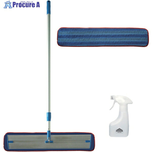 MQ・Duotex プレミアムモップ 3種セット 62cm ブルー MQMSET28 1S ▼682-7454 |プロキュアエース