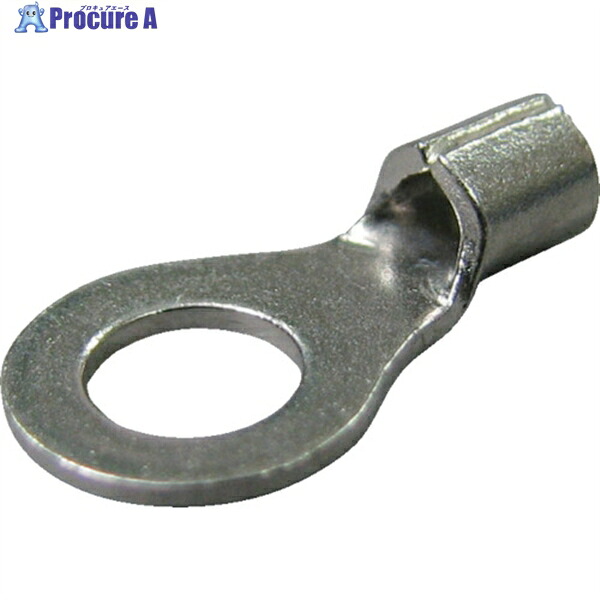 ニチフ 耐熱端子 (R形)(100P)外寸8mmスタッド径4.3mm N 1.25-4 1パック ▼831-4471