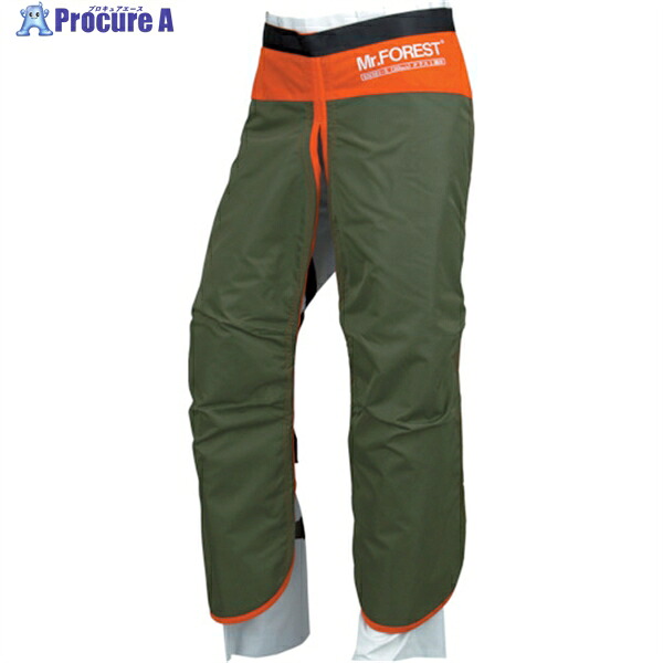 MAX Mr.FOREST 防護チャップス オリーブ Lサイズ MT536-OL-L 1着 ▼836-5408 11,781円