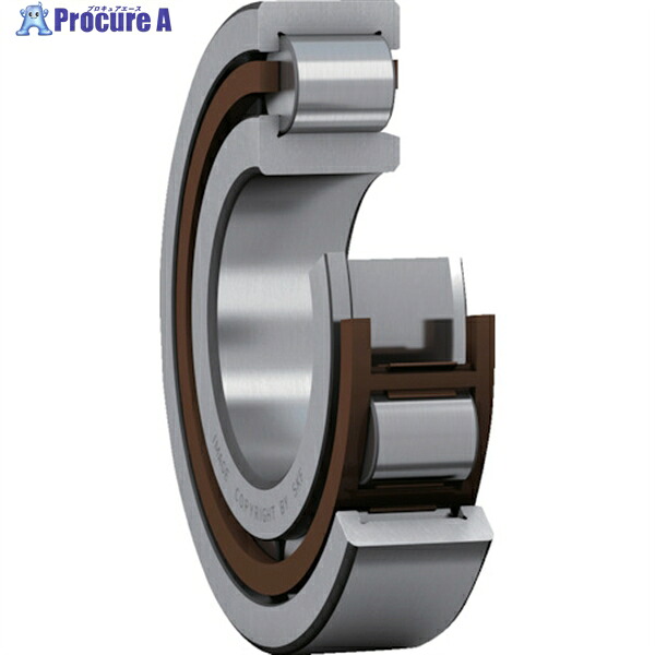 SKF 単列円筒ころ軸受 NJ型 内径60mmX外径130mmX幅31mm NJ 312 ECP 1個 ▼390-6101