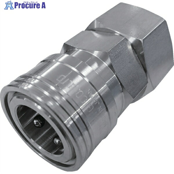 NKCカップリング NL型カップリングソケット(SUS304) Rc1 メネジ NL-48SF-S 1個 ▼536-1034 |プロキュアエース