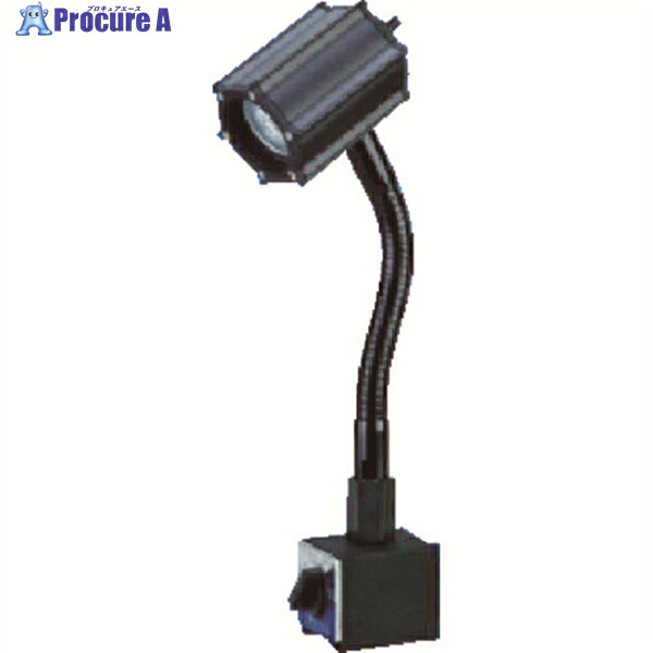 NIKKI マグネット付LEDスポットライト 5W AC100V NLSS05CBM-AC 1台 ▼833-8476