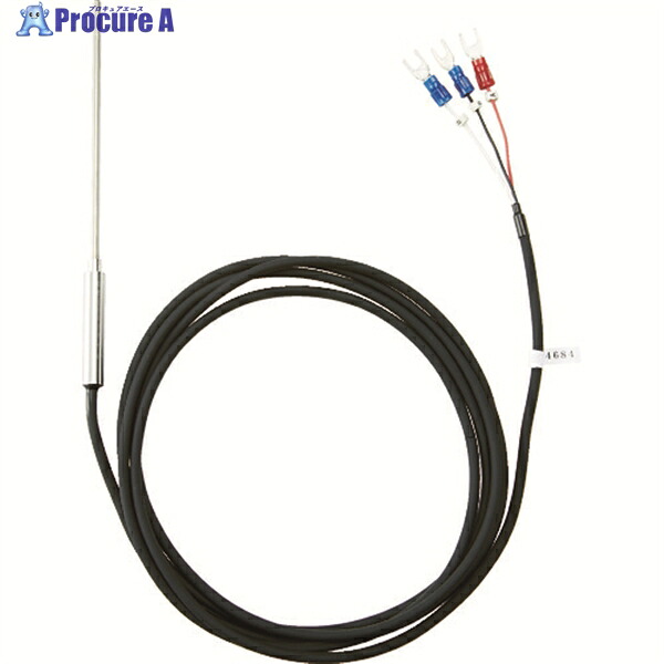 TRUSCO 温度センサー Pt100Ω測温抵抗体 1.6mmX50mm OSPT-1650Y 1本 ▼116-3611