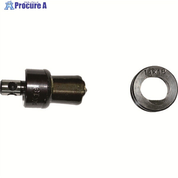 西田 M-P18用長穴刃物ポンチダイス P18-LPD14 1組 ▼149-4176 24,604円